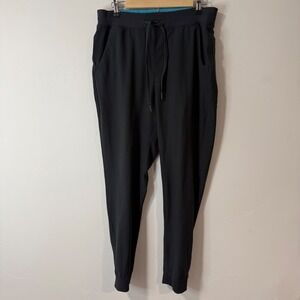 Birddogs Mens Joggers Large Dark Gray Drawstring Active Pants Stretch